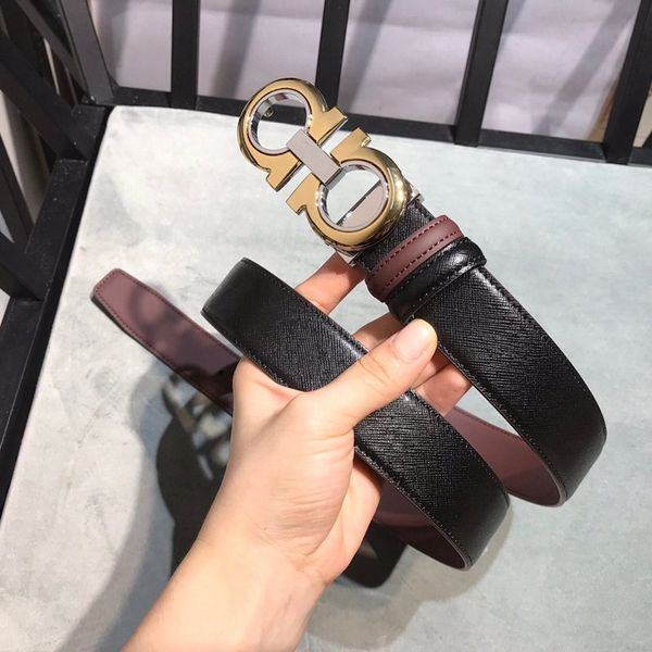 new style men's belt fashion business casual leather belt gold and sliver belt buckle designer belts size 3.5cm width +original box, Black;brown
new style men's belt fashion business casual leather belt gold and sliver belt buckle designer belts size 3.5cm width +original box, Black;brown