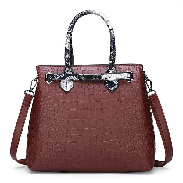 2020 new bucket type female bag snake pattern handbag stone pattern european style shoulder bag large capacity female
2020 new bucket type female bag snake pattern handbag stone pattern european style shoulder bag large capacity female