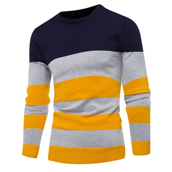 mens sweaters 2019 new fashion casual jersey with round collar and stripes slim sweater in geometric pattern of artificial fibe, White;black
mens sweaters 2019 new fashion casual jersey with round collar and stripes slim sweater in geometric pattern of artificial fibe, White;black