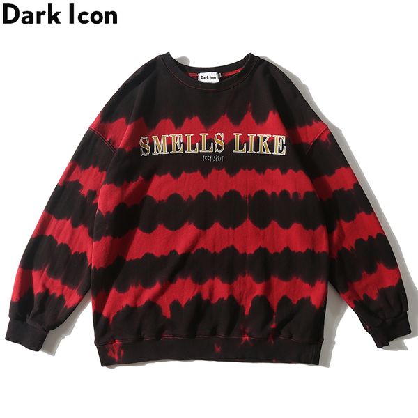 dark striped tie dying sweatshirt men 2019 autumn new fashion men's sweatshirts street sweatshirt, Black
dark striped tie dying sweatshirt men 2019 autumn new fashion men's sweatshirts street sweatshirt, Black