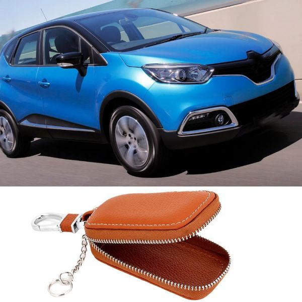 key case pu leather car remote key fob bag smart holder case (brown) universal car accessories
key case pu leather car remote key fob bag smart holder case (brown) universal car accessories