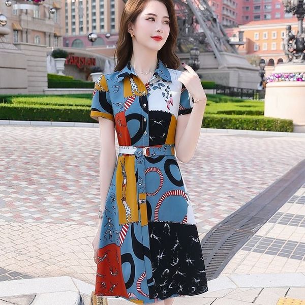 everyday shopping wear perfect elegant sell like cakes designer chiffon dress 2020 french waist temperament show thin shirt printing
everyday shopping wear perfect elegant sell like cakes designer chiffon dress 2020 french waist temperament show thin shirt printing