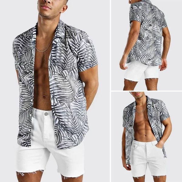 incerun 2020 summer men printed hawaiian shirt short sleeve lapel floral vacation casual brand beach shirts button blouse, White;black
incerun 2020 summer men printed hawaiian shirt short sleeve lapel floral vacation casual brand beach shirts button blouse, White;black