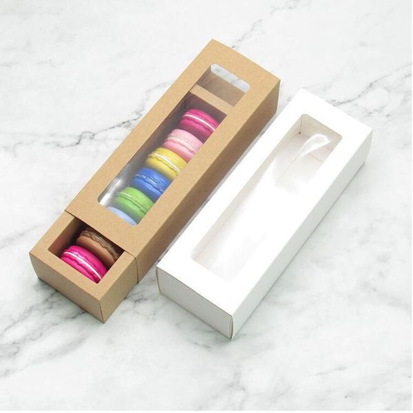 30pcs macaron packing paper box white brown kraft carboard box with transparent window diy cookie macaron gift xd22852
30pcs macaron packing paper box white brown kraft carboard box with transparent window diy cookie macaron gift xd22852