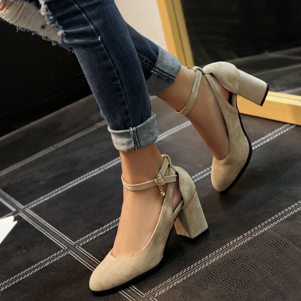 black apricot ankle buckle strap office lady dress block heel womens shoes summer 2019 flock eleant career pumps women
black apricot ankle buckle strap office lady dress block heel womens shoes summer 2019 flock eleant career pumps women