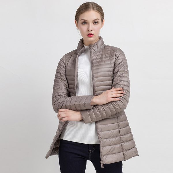2020 новый 90% белая утка вниз coat ultra light тонкий длинный пуховик портативный зимы женщин пальто плюс размер куртки mujer, Black
2020 новый 90% белая утка вниз coat ultra light тонкий длинный пуховик портативный зимы женщин пальто плюс размер куртки mujer, Black