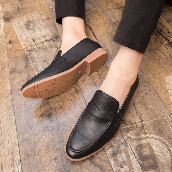 formal wear business leather shoes men foot covering fashion casual england trend 2019 new style large size 47 men's shoes, Black
formal wear business leather shoes men foot covering fashion casual england trend 2019 new style large size 47 men's shoes, Black