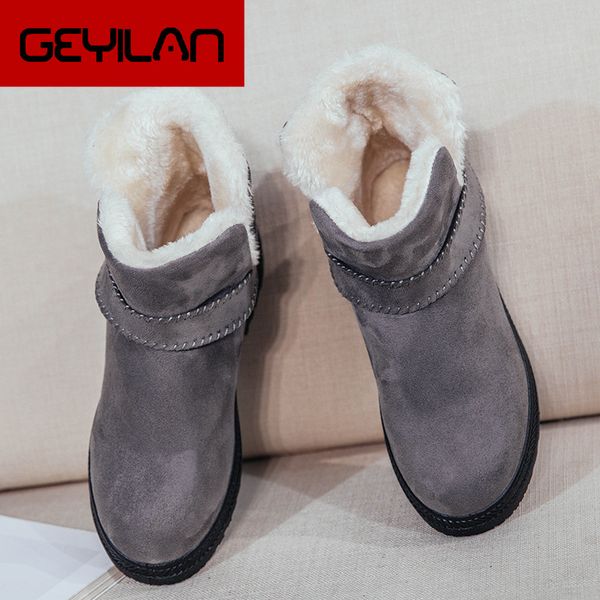 2019 new snow boots female flat bottom large size short boots ladies cotton shorts women's shoes botas mujer invierno e05, Black
2019 new snow boots female flat bottom large size short boots ladies cotton shorts women's shoes botas mujer invierno e05, Black