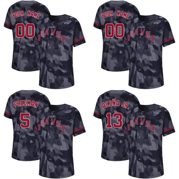 Mens Camo Atlanta 5 Freddie Freeman 13 Ronald Acuna Jr. 7 Dansby Swanson 14 Matt Joyce 17 Johan Camargo 49 Julio Teheran Baseball Jerseys
Mens Camo Atlanta 5 Freddie Freeman 13 Ronald Acuna Jr. 7 Dansby Swanson 14 Matt Joyce 17 Johan Camargo 49 Julio Teheran Baseball Jerseys