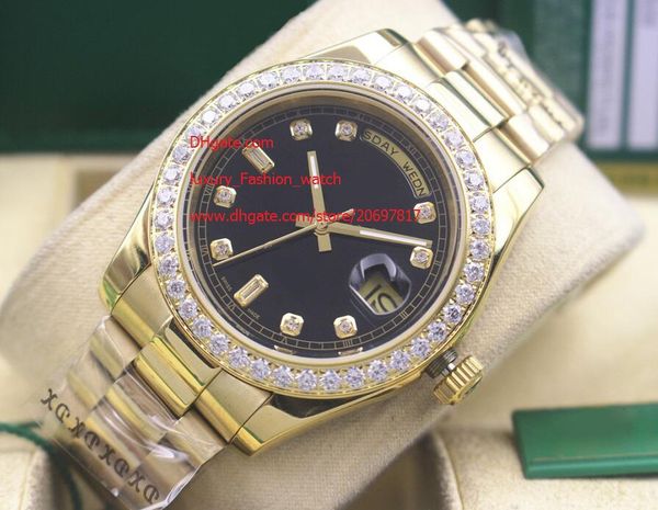 factory supplier luxury watch sapphire 228238 41mm day-date black dial diamond bezel asia 2813 movement automatic mechanical mens watches, Slivery;brown
factory supplier luxury watch sapphire 228238 41mm day-date black dial diamond bezel asia 2813 movement automatic mechanical mens watches, Slivery;brown