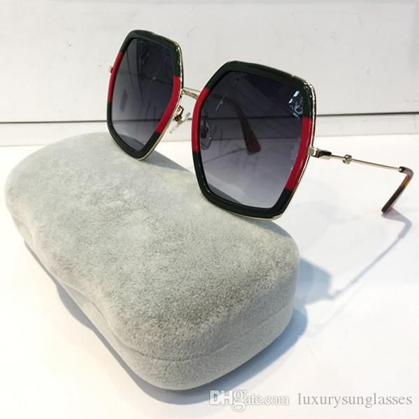 fashion luxury women designer sunglasses 0106 square big frame summer generous style mixed color frame uv protection lens 0106s
fashion luxury women designer sunglasses 0106 square big frame summer generous style mixed color frame uv protection lens 0106s