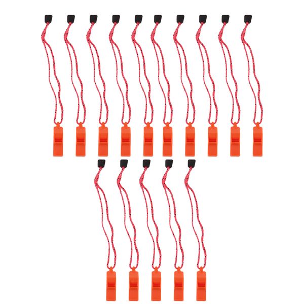 15pcs safety signal whistle with lanyard for boating camping hiking hunting emergency survival
15pcs safety signal whistle with lanyard for boating camping hiking hunting emergency survival