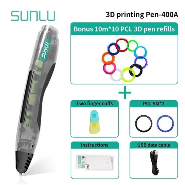 sl-400a 3d рисования pen sunlu обычные продукты низкой температуры 3d печати ручка для детей scribble включите 100м pcl накаливания, Black;red
sl-400a 3d рисования pen sunlu обычные продукты низкой температуры 3d печати ручка для детей scribble включите 100м pcl накаливания, Black;red
