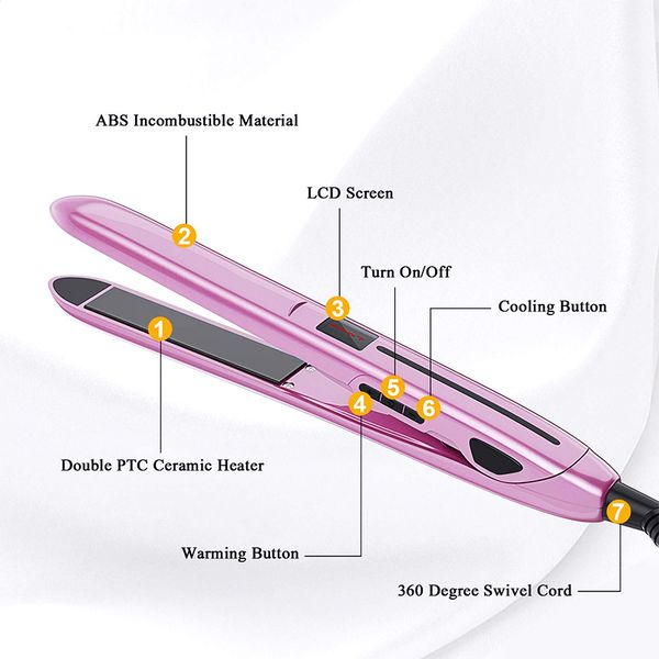 selling professional ceramic hair straightener led display flat iron 2 in 1 hair curler salon hair styling tools
selling professional ceramic hair straightener led display flat iron 2 in 1 hair curler salon hair styling tools
