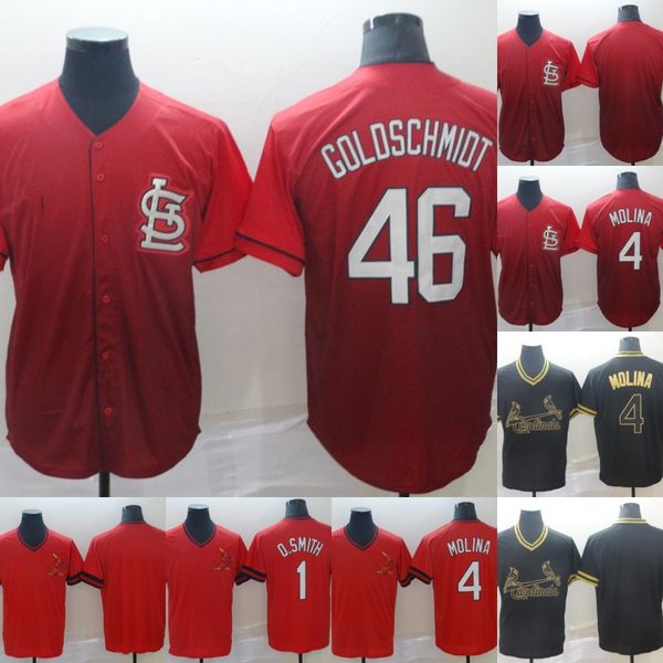 Mens St. Louis 46 Paul Goldschmidt 4 Yadier Molina 100% Stitched Cardinals Baseball Jerseys Cheap Fast Shipping S-XXXL
Mens St. Louis 46 Paul Goldschmidt 4 Yadier Molina 100% Stitched Cardinals Baseball Jerseys Cheap Fast Shipping S-XXXL