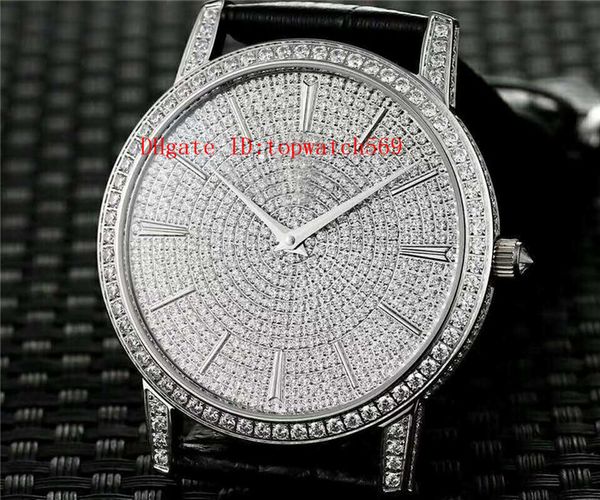 new patrimony 81579 watch diamond mens watch swiss 9015 automatic mechanical 28800 vph sapphire crystal power reserve leather strap, Slivery;brown
new patrimony 81579 watch diamond mens watch swiss 9015 automatic mechanical 28800 vph sapphire crystal power reserve leather strap, Slivery;brown