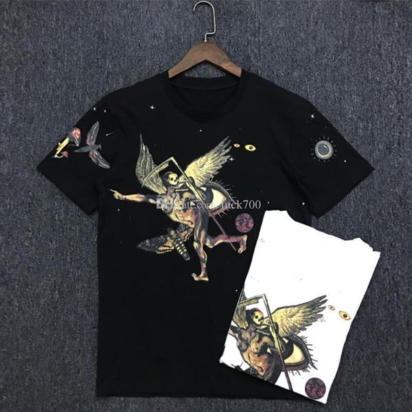 19ss luxury mens конструктора тенниски хлопка способа пара мужские с коротким рукавом печати casual tees белый черный размер s-2xl, White;black
19ss luxury mens конструктора тенниски хлопка способа пара мужские с коротким рукавом печати casual tees белый черный размер s-2xl, White;black