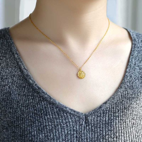 twelve constellation necklace coin pendant lock fashion youth jewelry twelve constellation clavicle necklace friend gif, Silver
twelve constellation necklace coin pendant lock fashion youth jewelry twelve constellation clavicle necklace friend gif, Silver