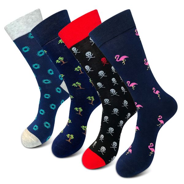 novelty mid-calf socks for men women cotton flamingo skull palm tree long happy socks skateboard crew casual l size, Black
novelty mid-calf socks for men women cotton flamingo skull palm tree long happy socks skateboard crew casual l size, Black