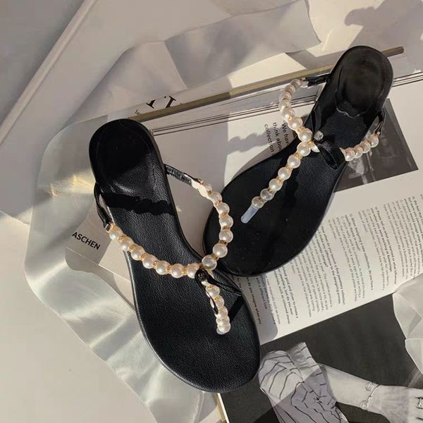 2020 new arrival pearl decor women shoes med heel chic flip flop summer beach bow tie embellished shoe lady chaussures femmes, Black
2020 new arrival pearl decor women shoes med heel chic flip flop summer beach bow tie embellished shoe lady chaussures femmes, Black