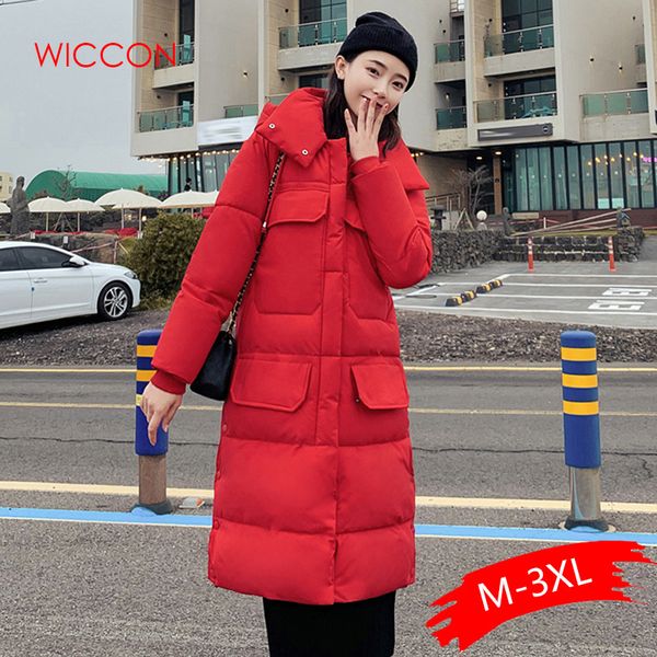 women's down & parkas 2021 fashion long simple hooded thick winter warm overcoats knee length student space cotton coats plus size, Black
women's down & parkas 2021 fashion long simple hooded thick winter warm overcoats knee length student space cotton coats plus size, Black