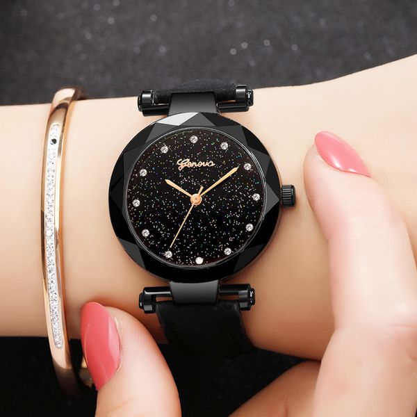 women quartz watches leather band starry sky watch ladies wrist watch bracelet clock rreloj mujer relogio 618, Slivery;brown
women quartz watches leather band starry sky watch ladies wrist watch bracelet clock rreloj mujer relogio 618, Slivery;brown