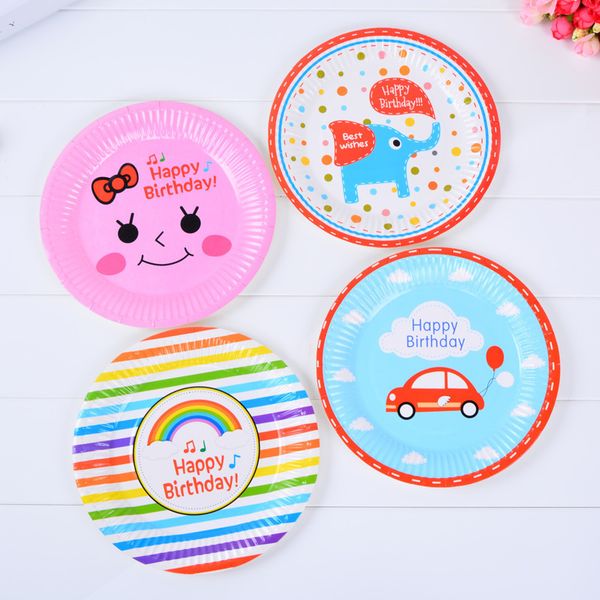 6pcs children's birthday party decoration 7 inch paper tray festival supplies disposable cartoon animal printing paper plate
6pcs children's birthday party decoration 7 inch paper tray festival supplies disposable cartoon animal printing paper plate