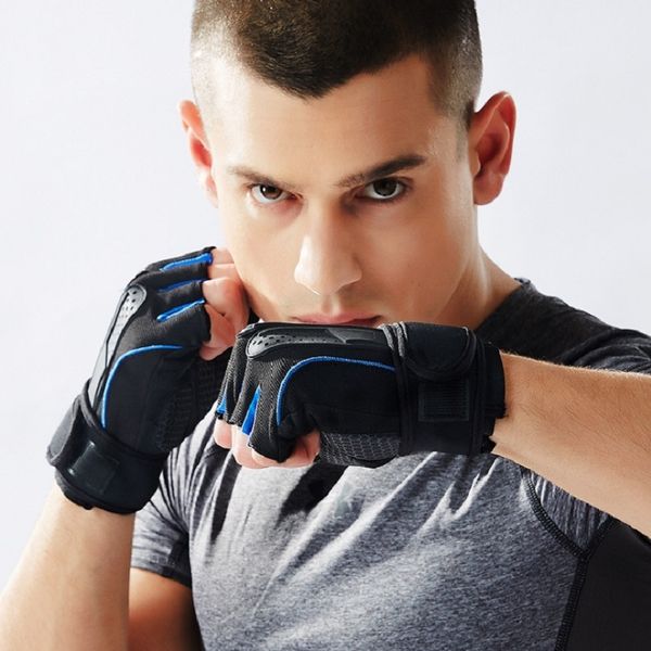 half finger gloves bodybuilding wrist guard motion gloves men and women riding non-slip weightlifting power band dumbbell, Blue;gray
half finger gloves bodybuilding wrist guard motion gloves men and women riding non-slip weightlifting power band dumbbell, Blue;gray
