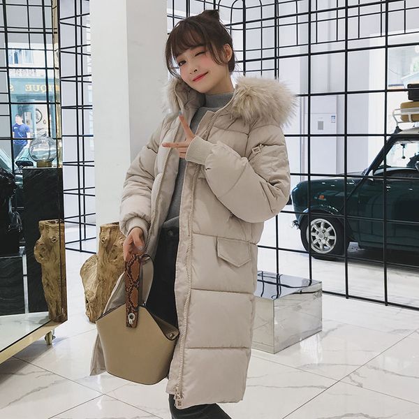 loose women jacket winter overcoat thicken hooded parka mujer faux fur collar long winter coat black cotton jackets c5915
loose women jacket winter overcoat thicken hooded parka mujer faux fur collar long winter coat black cotton jackets c5915