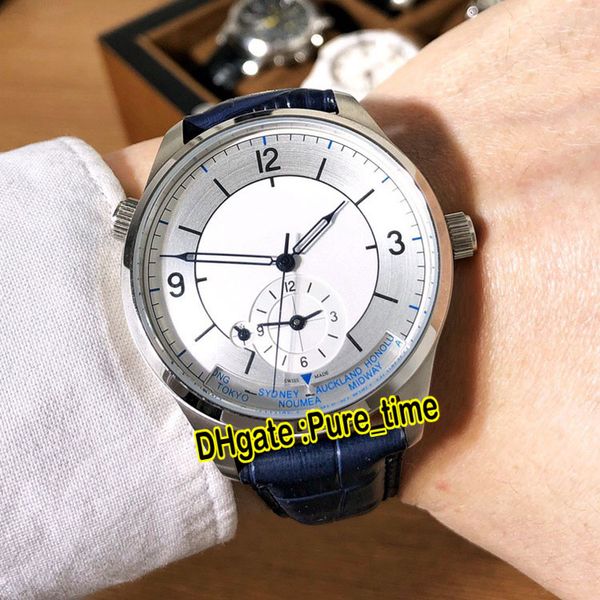 new master control geophysic master geographic 1428530 white dial automatic mens watch steel case blue leather strap watches pure_time, Slivery;brown
new master control geophysic master geographic 1428530 white dial automatic mens watch steel case blue leather strap watches pure_time, Slivery;brown