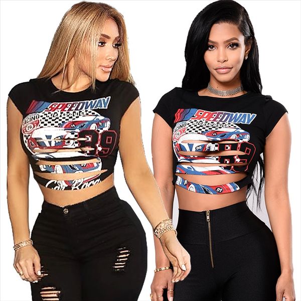 gl6012 nightclub flower-burning hollow women's racing short t-shirt gl6012 nightclub flower-burning hollow women's racing short t, White
gl6012 nightclub flower-burning hollow women's racing short t-shirt gl6012 nightclub flower-burning hollow women's racing short t, White