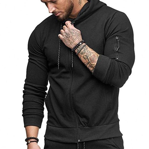 fashion hoodie mens autumn winter casual zipper long sleeve hoodies blouse brand sports clothes outwear sweatshirt pullover, Black
fashion hoodie mens autumn winter casual zipper long sleeve hoodies blouse brand sports clothes outwear sweatshirt pullover, Black