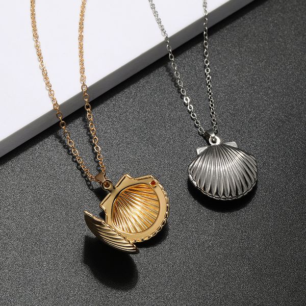 vintage antique brass mermaids sea shell locket necklace nautical seashell locket pendant jewelry birthday gift, Silver
vintage antique brass mermaids sea shell locket necklace nautical seashell locket pendant jewelry birthday gift, Silver