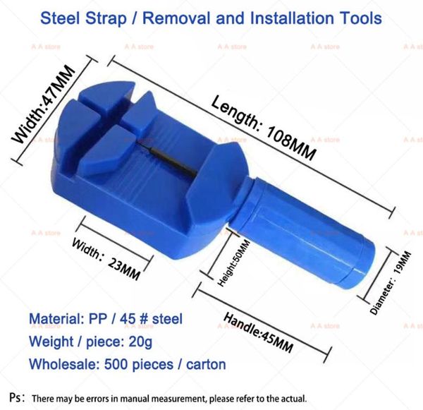 2020 stainless steel strap adjustment tool watch repair tool durable watch bolt store order link vip customization
2020 stainless steel strap adjustment tool watch repair tool durable watch bolt store order link vip customization