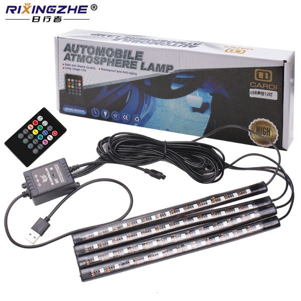 четыре в одном автомобильный голосовой свет внутреннее освещение 12 светодиодных панелей атмосферы неоновая подсветка usb порт моделирование 
четыре в одном автомобильный голосовой свет внутреннее освещение 12 светодиодных панелей атмосферы неоновая подсветка usb порт моделирование