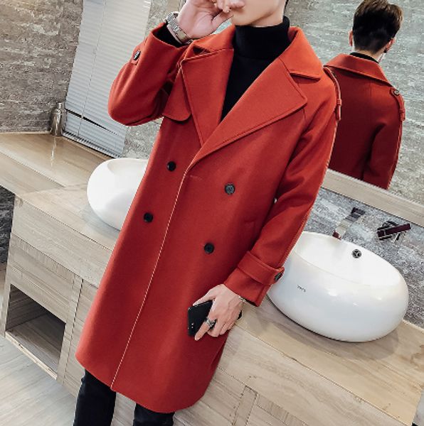 tide man fashion winter jacket men classic fashion trench coats men long trench slim fit overcoat coats woolen cloth casual, Black
tide man fashion winter jacket men classic fashion trench coats men long trench slim fit overcoat coats woolen cloth casual, Black