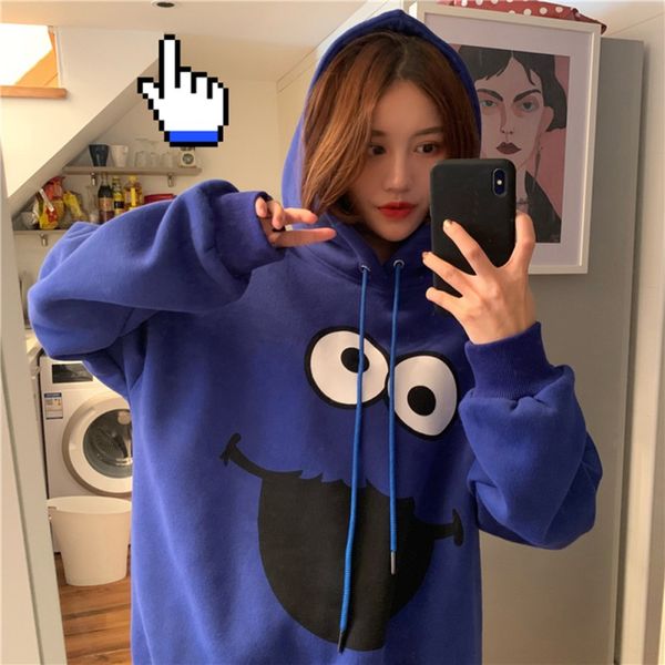 мультфильм толстовка осень зима новой печати длинного sweartshirt корейское сыпучие случайный с длинными рукавами толстых с капюшоном для же, Black
мультфильм толстовка осень зима новой печати длинного sweartshirt корейское сыпучие случайный с длинными рукавами толстых с капюшоном для же, Black
