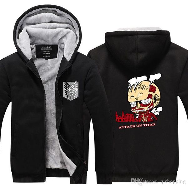 attack on titan winter hoodie cotton coat cashmere hoodie thicken fleece sweatshirt warm jacket men zipper coat sport hoodie us eu size, Blue;black
attack on titan winter hoodie cotton coat cashmere hoodie thicken fleece sweatshirt warm jacket men zipper coat sport hoodie us eu size, Blue;black