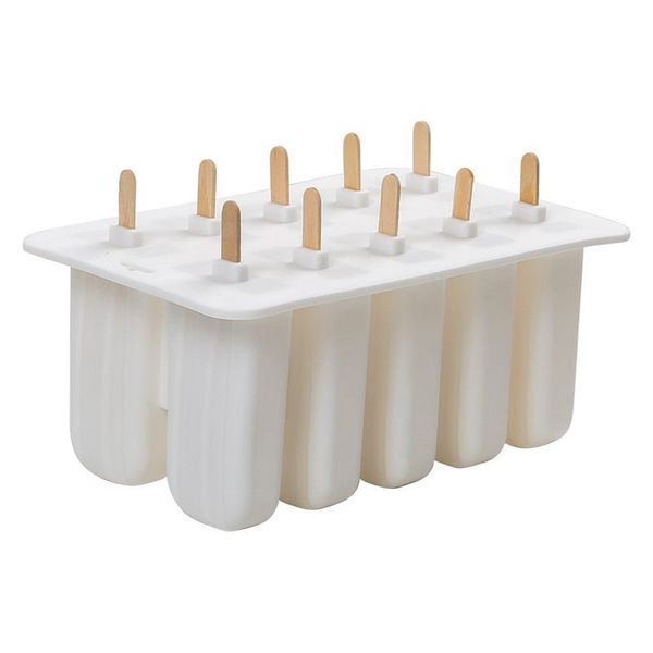 silica gel ice cream mould popsicle mold ice tray puck popsicle mold ice cream 10 with silicone mold white
silica gel ice cream mould popsicle mold ice tray puck popsicle mold ice cream 10 with silicone mold white