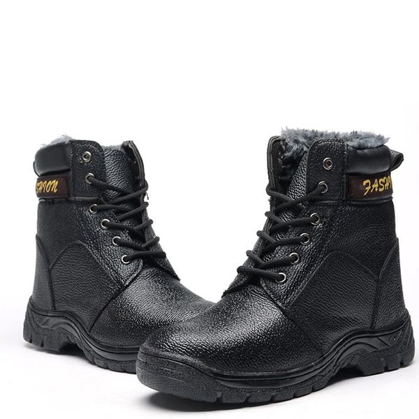 winter women's work boots new insurance flat solid shoes safety waterproof shoes zapatos de mujer con plataforma, Black
winter women's work boots new insurance flat solid shoes safety waterproof shoes zapatos de mujer con plataforma, Black