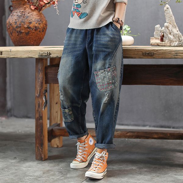 джинсы женские джинсовые брюки joggers лоскутная отбеленная ретро vintage fashion casual большой сыпучие для осенней az59193919, Blue
джинсы женские джинсовые брюки joggers лоскутная отбеленная ретро vintage fashion casual большой сыпучие для осенней az59193919, Blue
