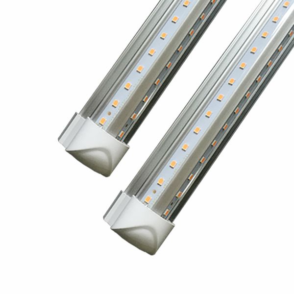 new integrated vshap 2.4m 8ft 72w led t8 tube lights smd2835 384 leds ledglow lights warm cool white frosted transparent cover 85-265v
new integrated vshap 2.4m 8ft 72w led t8 tube lights smd2835 384 leds ledglow lights warm cool white frosted transparent cover 85-265v