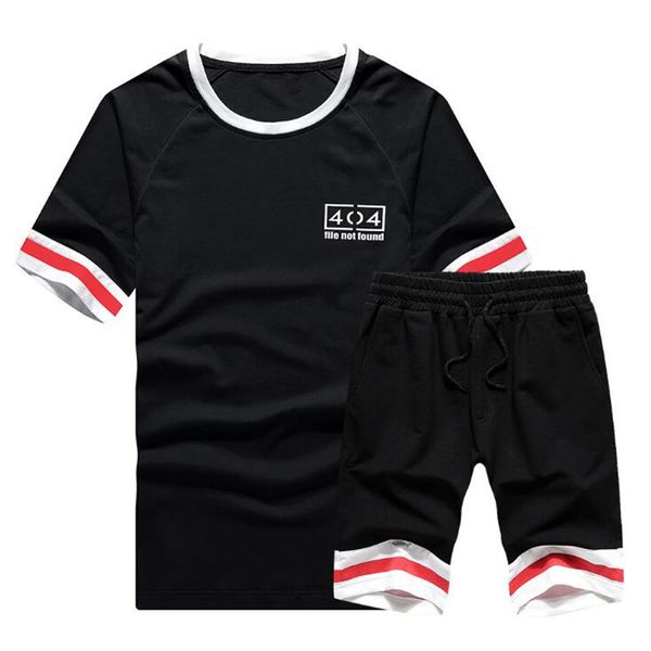men's tracksuits 2021 summer men set short sleeve t shirts two piece + shorts suit sportswear clothing sets, Gray
men's tracksuits 2021 summer men set short sleeve t shirts two piece + shorts suit sportswear clothing sets, Gray
