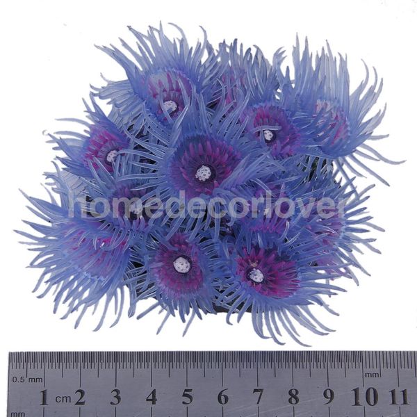bluish violet artificial sea anemone coral aquarium fish tank ornament decor diy
bluish violet artificial sea anemone coral aquarium fish tank ornament decor diy