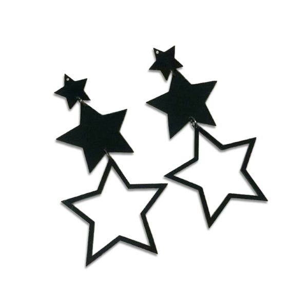 thailand fashionable hollow out a five-pointed star drop earrings street style nightclub hyperbole long earrings jewelry e18037, Golden
thailand fashionable hollow out a five-pointed star drop earrings street style nightclub hyperbole long earrings jewelry e18037, Golden