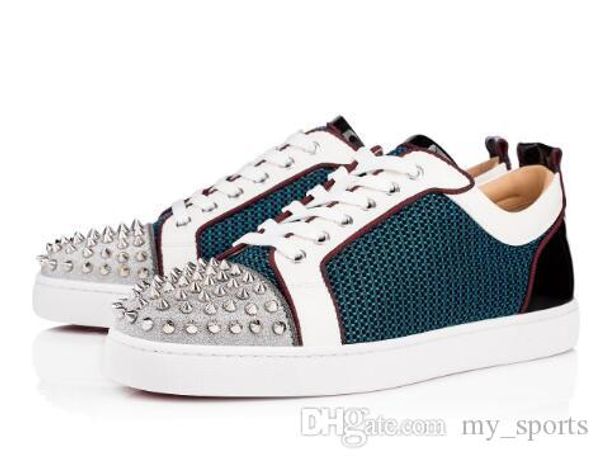 2018 women red bottom lowcut sneakers lousrivets junior spikes orlato men's flat mesh skateboard shoes lace-up sneaker brand design, Black
2018 women red bottom lowcut sneakers lousrivets junior spikes orlato men's flat mesh skateboard shoes lace-up sneaker brand design, Black