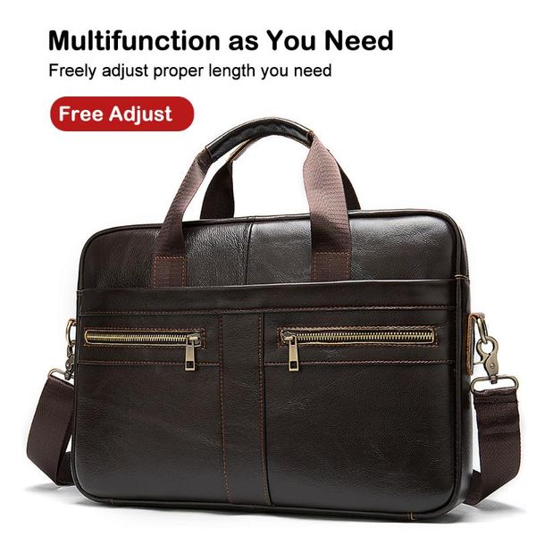 xdbolo leather briefcase business handbag genuine leather messnger bags men's shoulder bag for lapbags wholesale
xdbolo leather briefcase business handbag genuine leather messnger bags men's shoulder bag for lapbags wholesale