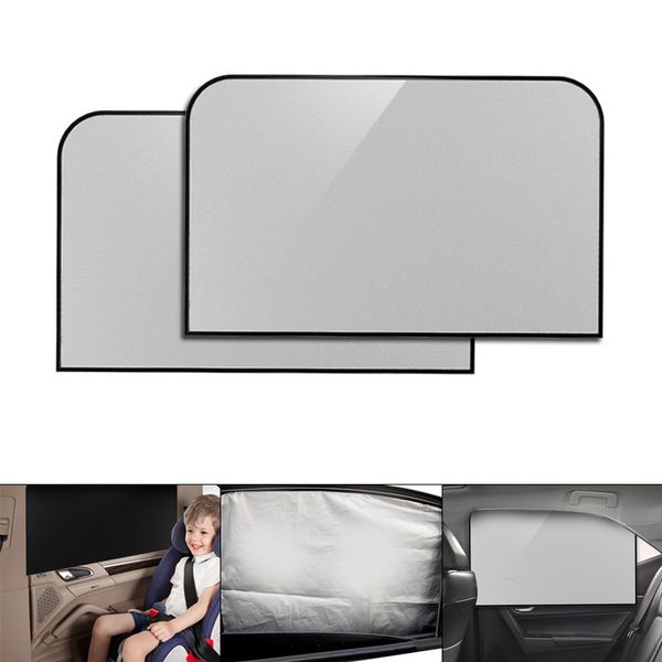 2pcs/pair universal car side window heat insulation prevented bask shade screens with magnet
2pcs/pair universal car side window heat insulation prevented bask shade screens with magnet