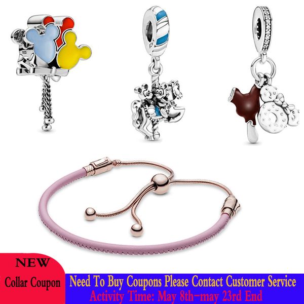 2020 new fashion silver 925 disne parks balloons, my mouse carousel, cream & donut dangle charm diy original woman jewelry, Blue;slivery
2020 new fashion silver 925 disne parks balloons, my mouse carousel, cream & donut dangle charm diy original woman jewelry, Blue;slivery