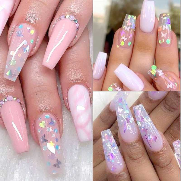nail glitter mirror sparkly butterfly sequins paillette mixed colors holographic 3d flakes slices art accessories, Silver;gold
nail glitter mirror sparkly butterfly sequins paillette mixed colors holographic 3d flakes slices art accessories, Silver;gold